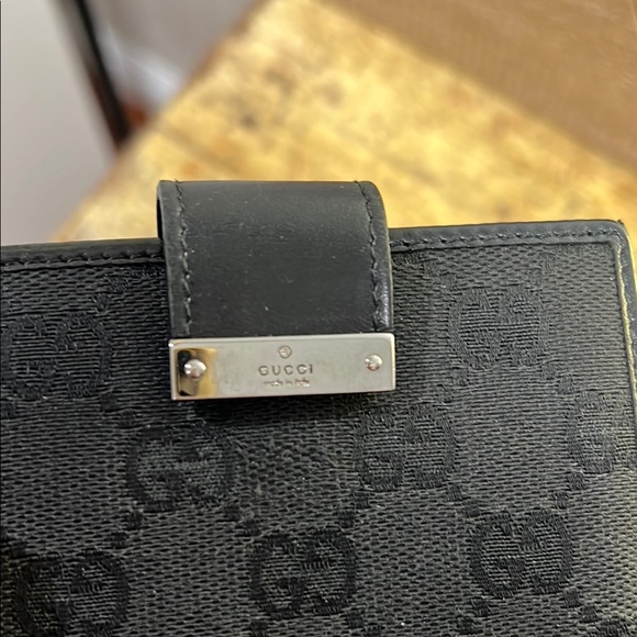 Gucci Black Monogram Wallet - Picture 3 of 8